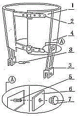Human leg joint load-bearing relief device