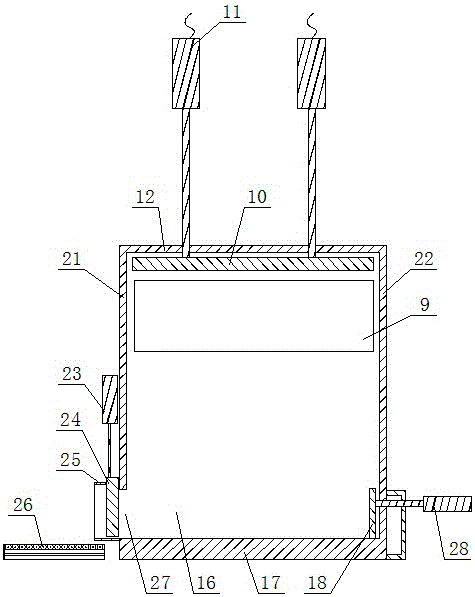 Ceramic fiber blowing cotton packing device and method