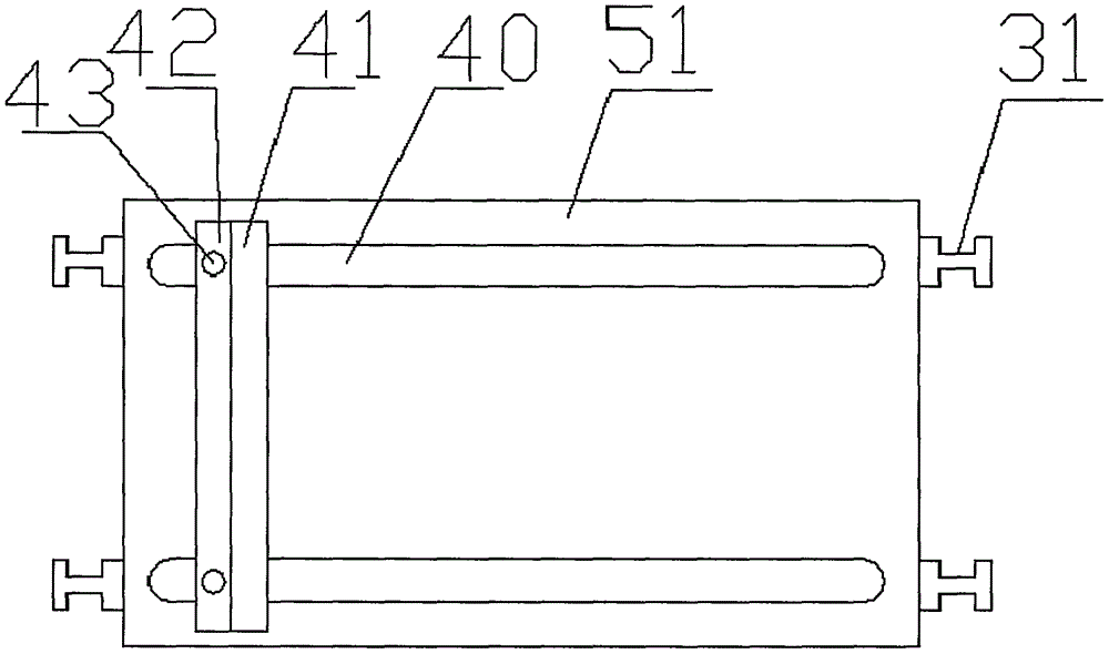 Accounting bill automatic flattening and perforating device