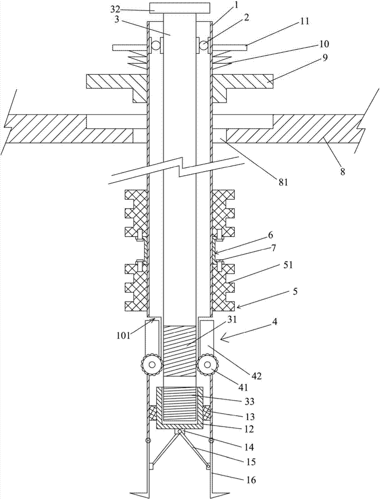 An environment-friendly slope reinforcement device for municipal engineering