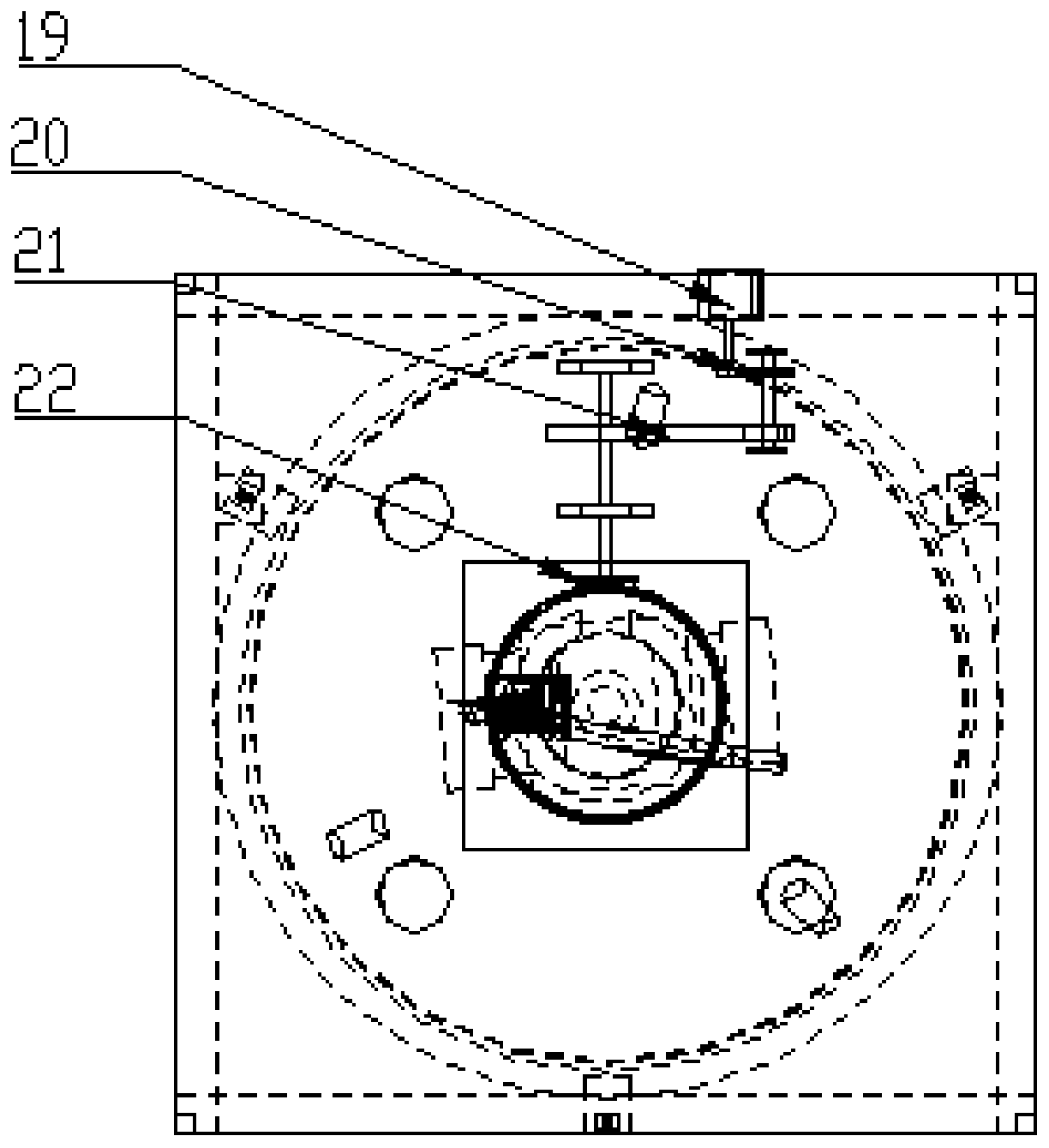 Out-of-tolerance automatic material fetching powder scale