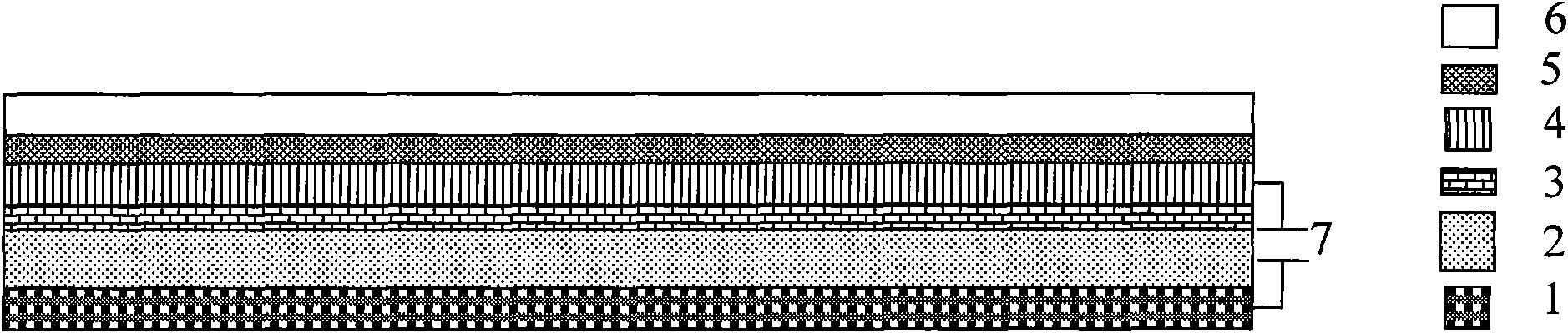 Color-changing camouflage fabric based on reflective electrochromic device and preparation method thereof