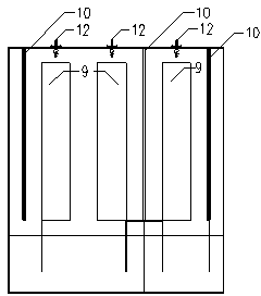 Washing-sectional photochemical integrated odor purifying device and method thereof