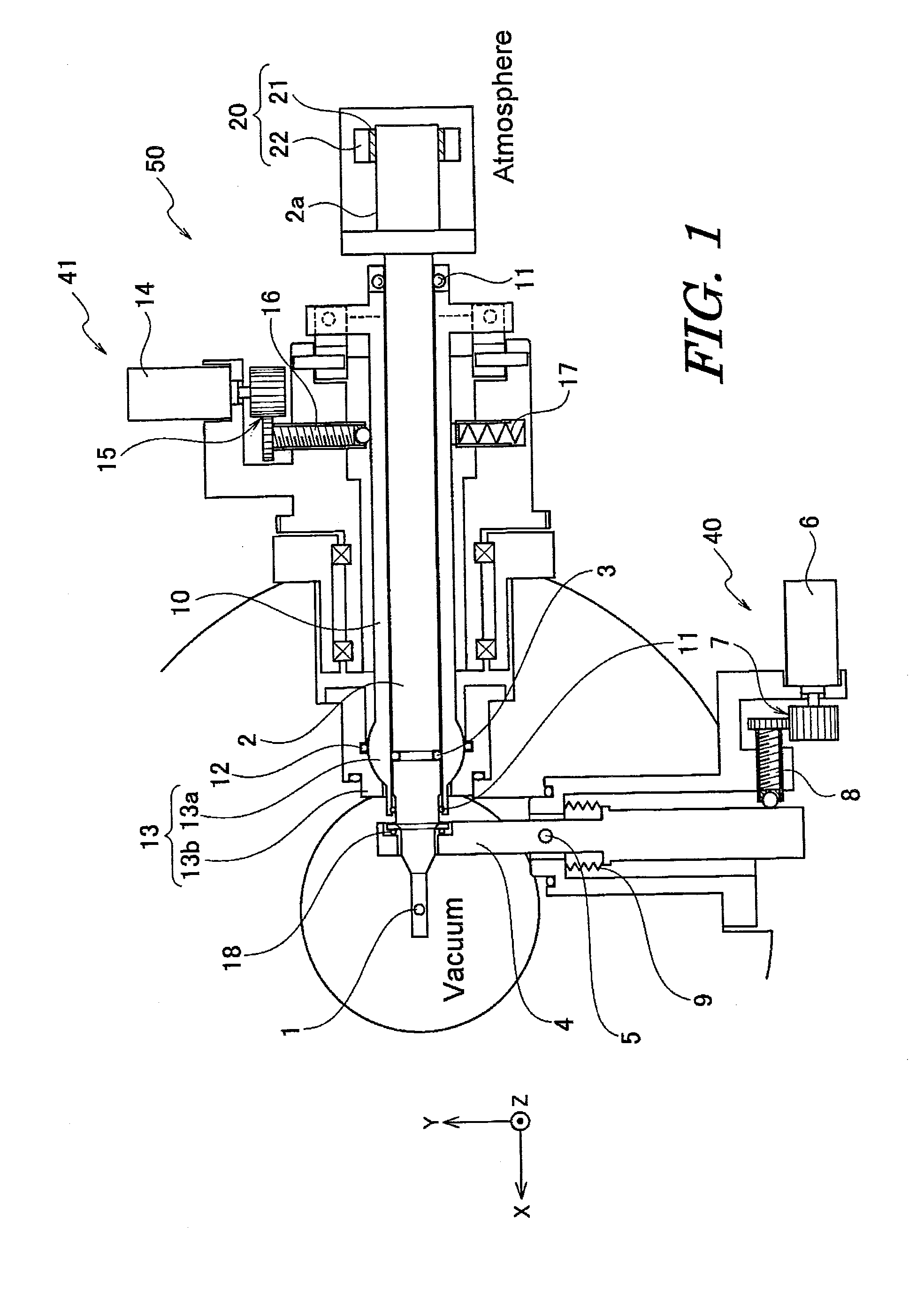 Object-Positioning Device for Charged-Particle Beam System
