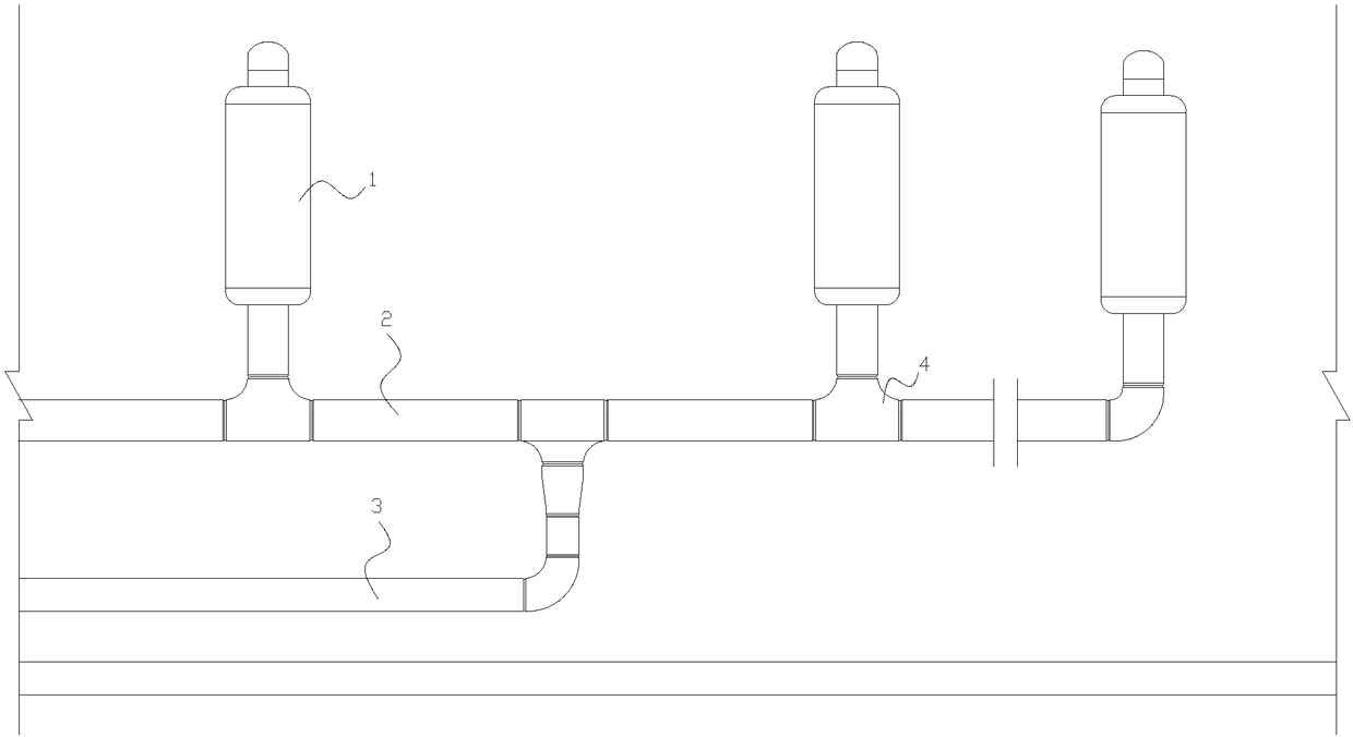 Blowing component and anti-icing device with same