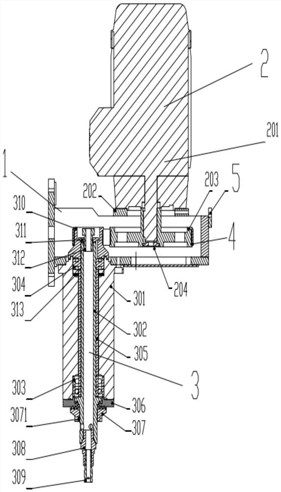 Milling device assembly