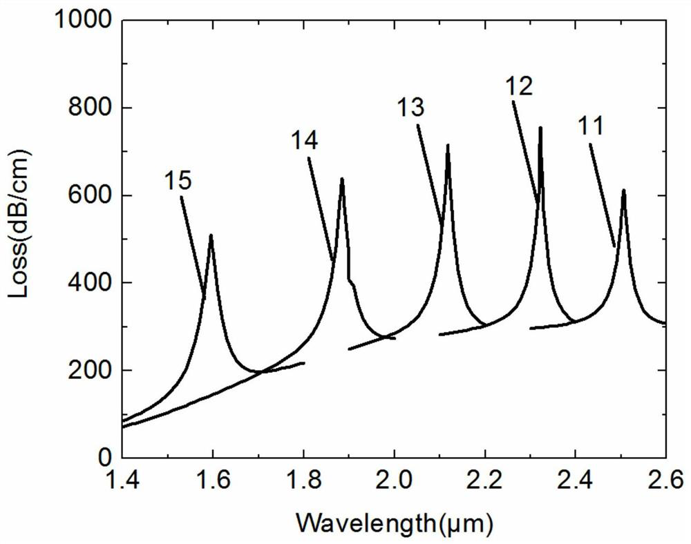 A SPR low-refractive index sensor based on negative curvature photonic crystal fiber