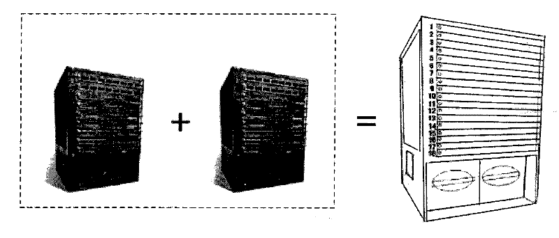 Data interaction method and device in a stacking system