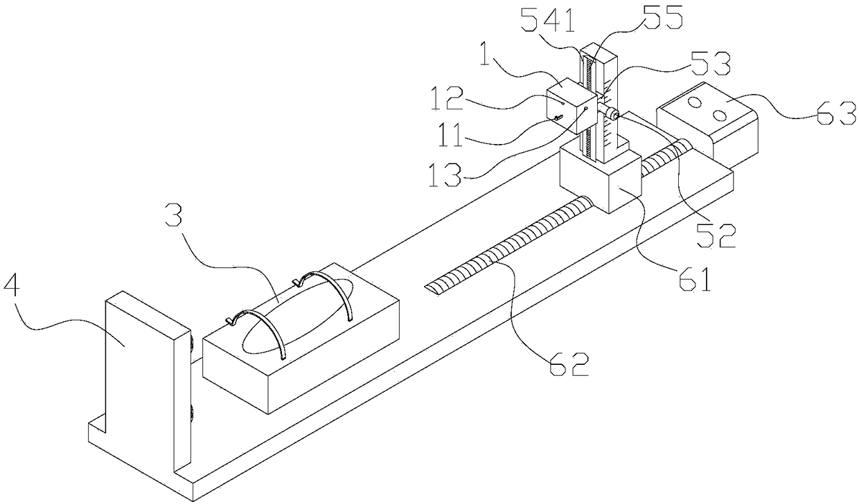 Device for measuring corncob and grain connection force of corn ear