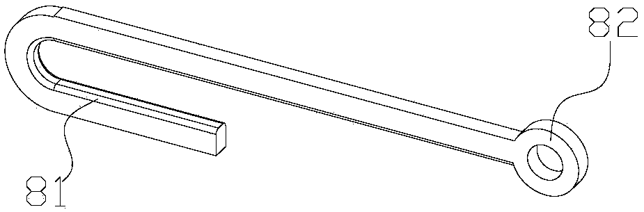 Device for measuring corncob and grain connection force of corn ear