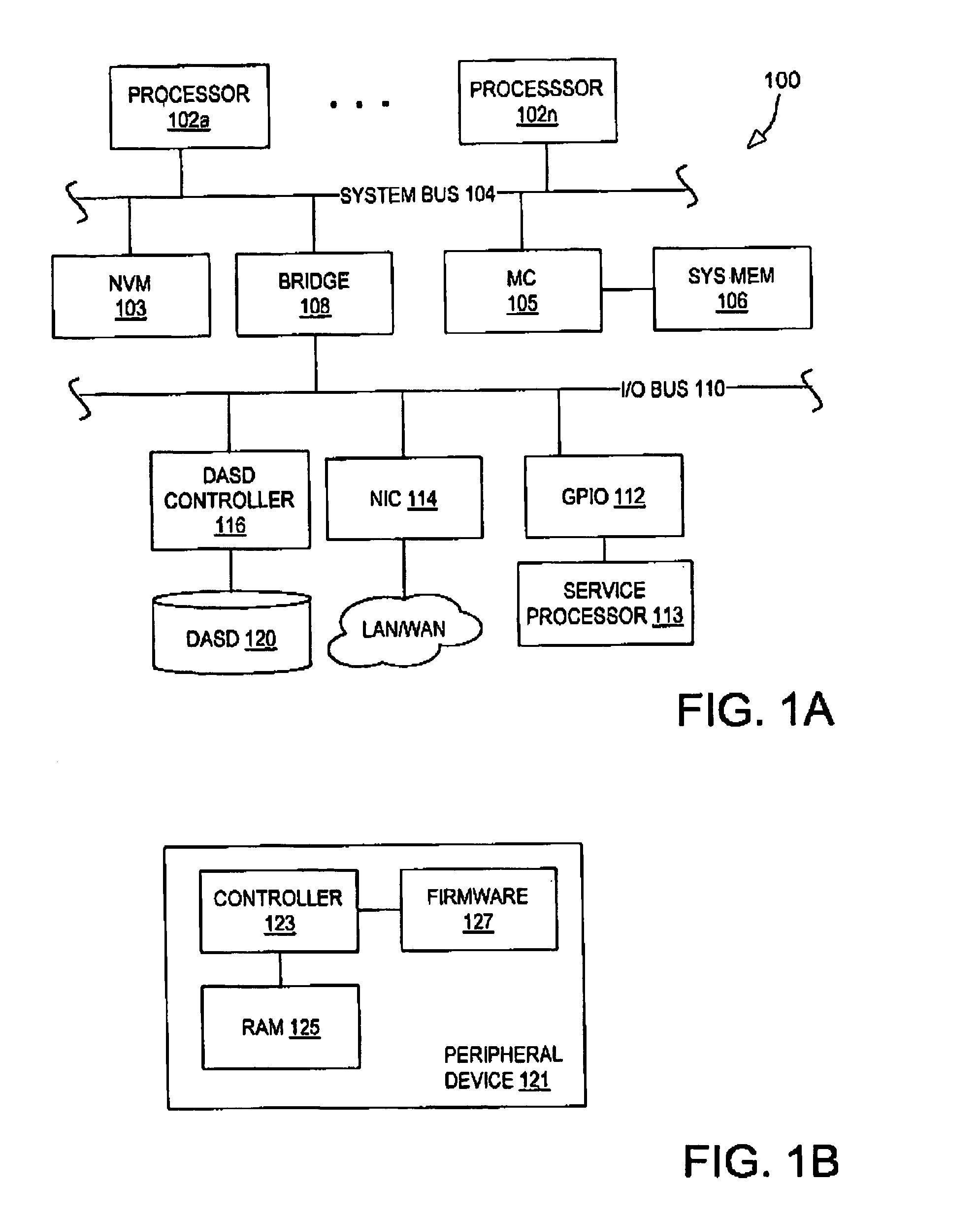 Method and system for maintaining firmware versions in a data processing system