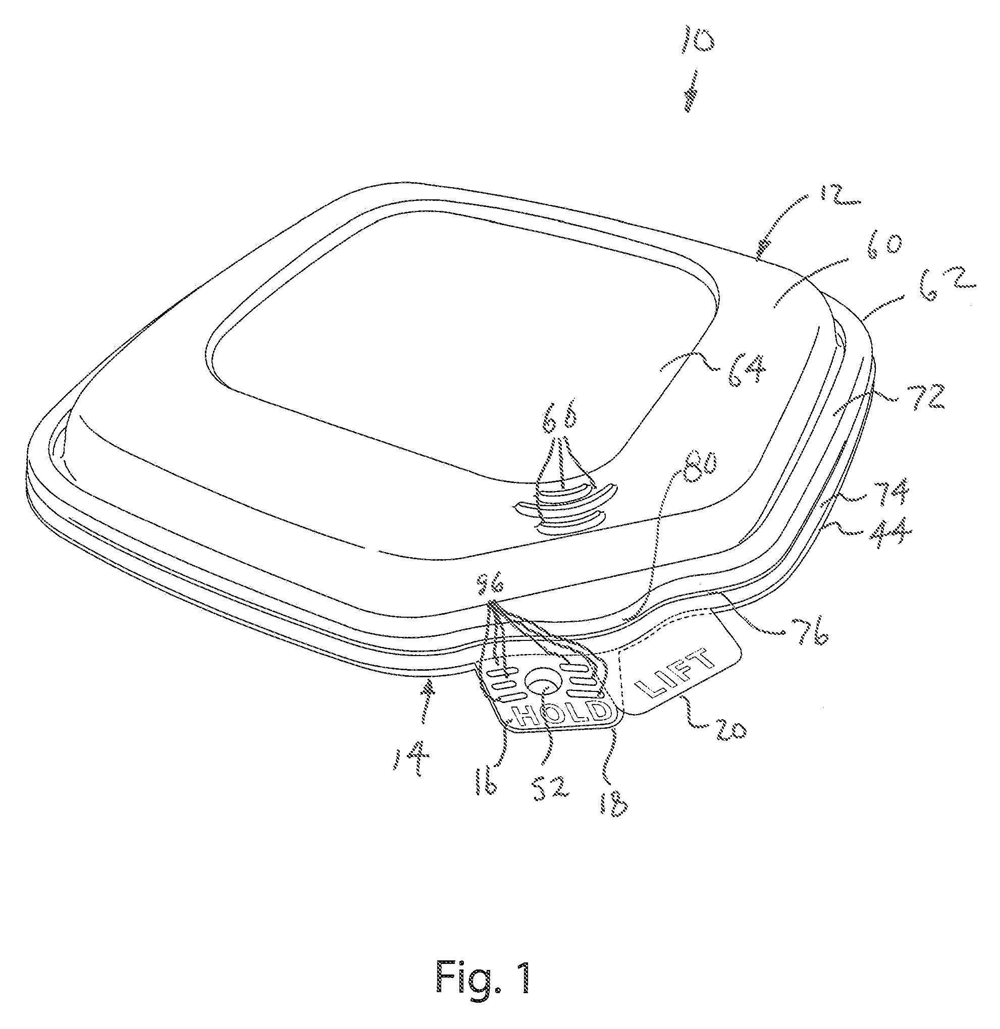 Tamper-evident tab arrangement for thermoformed package