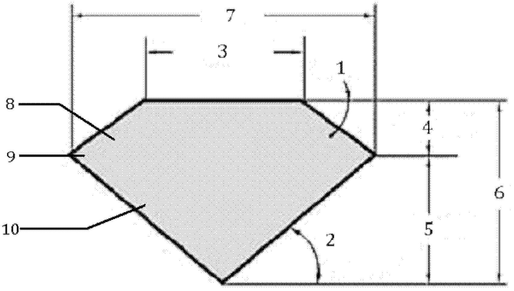 Moissanite gem with bright carving surface and cutting and grinding processing methods thereof