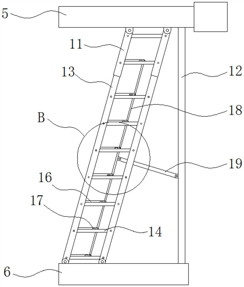 A boiler maintenance device suitable for thermal power station workshop