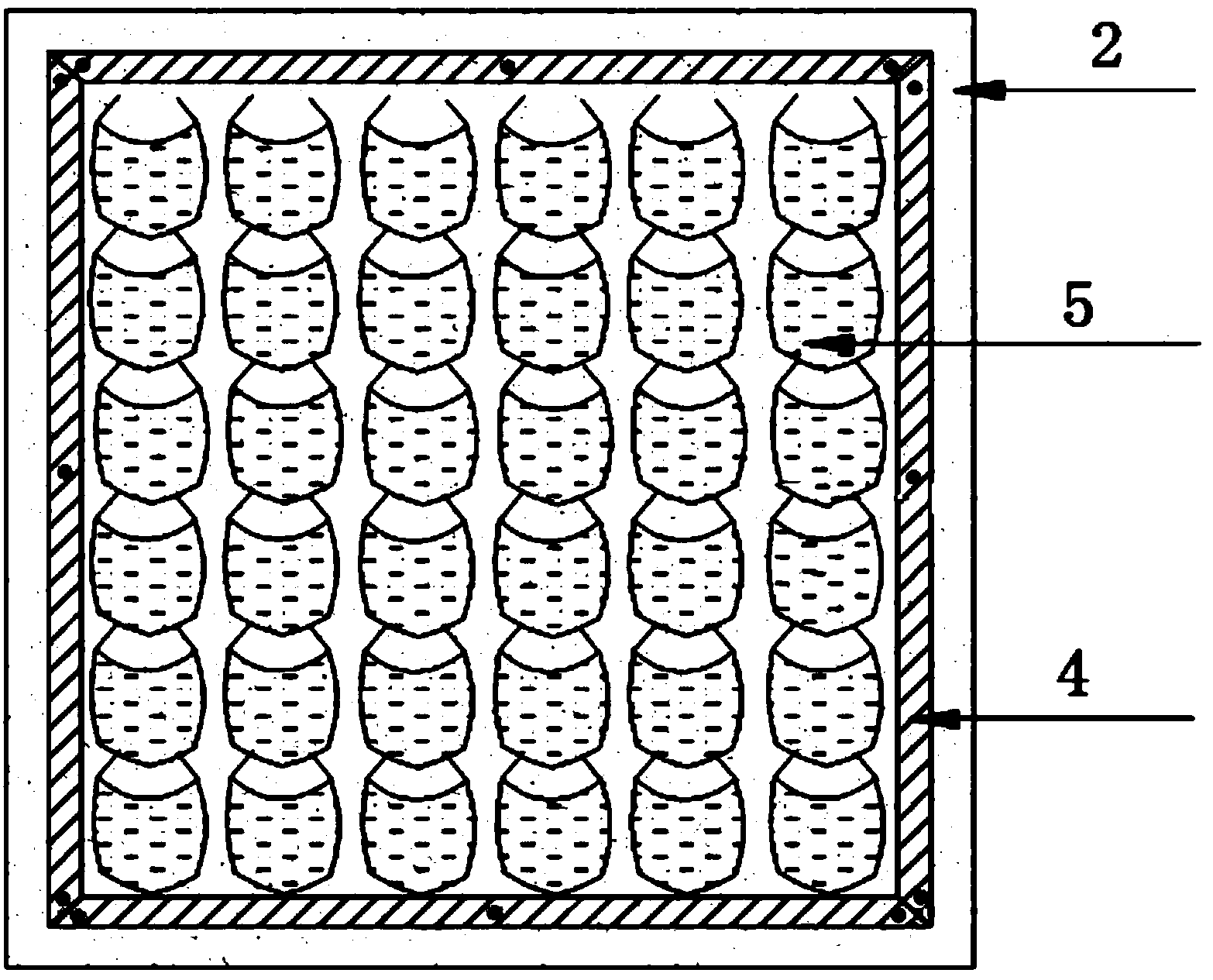 Modularized vertical greening device and manufacturing method thereof