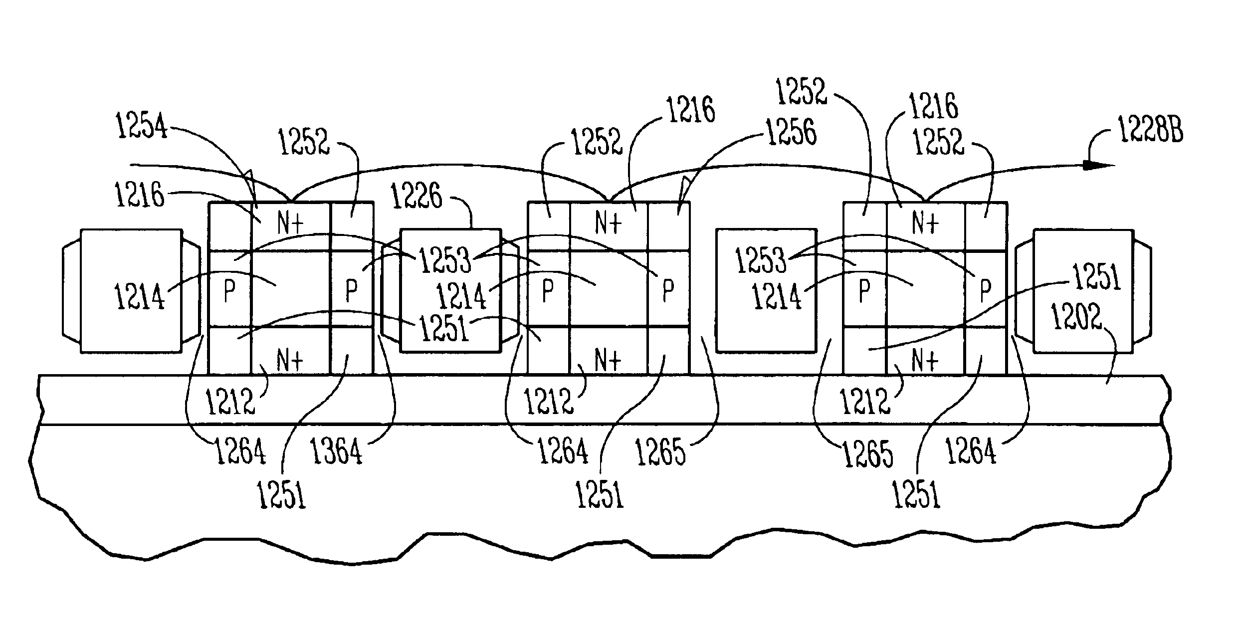 Programmable logic arrays with ultra thin body transistors