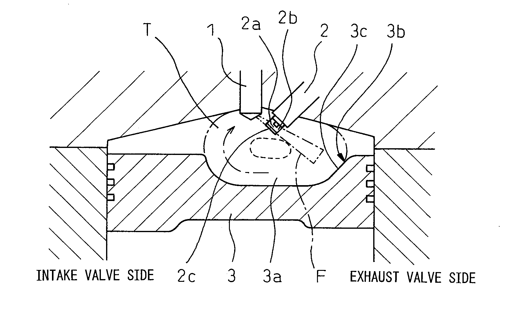 Cylinder injection type spark ignition internal combustion engine