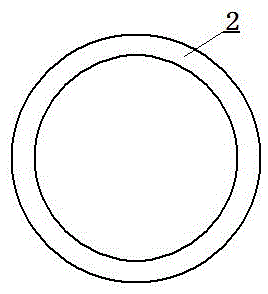 Displacement deformation-difficult O-shaped sealing ring