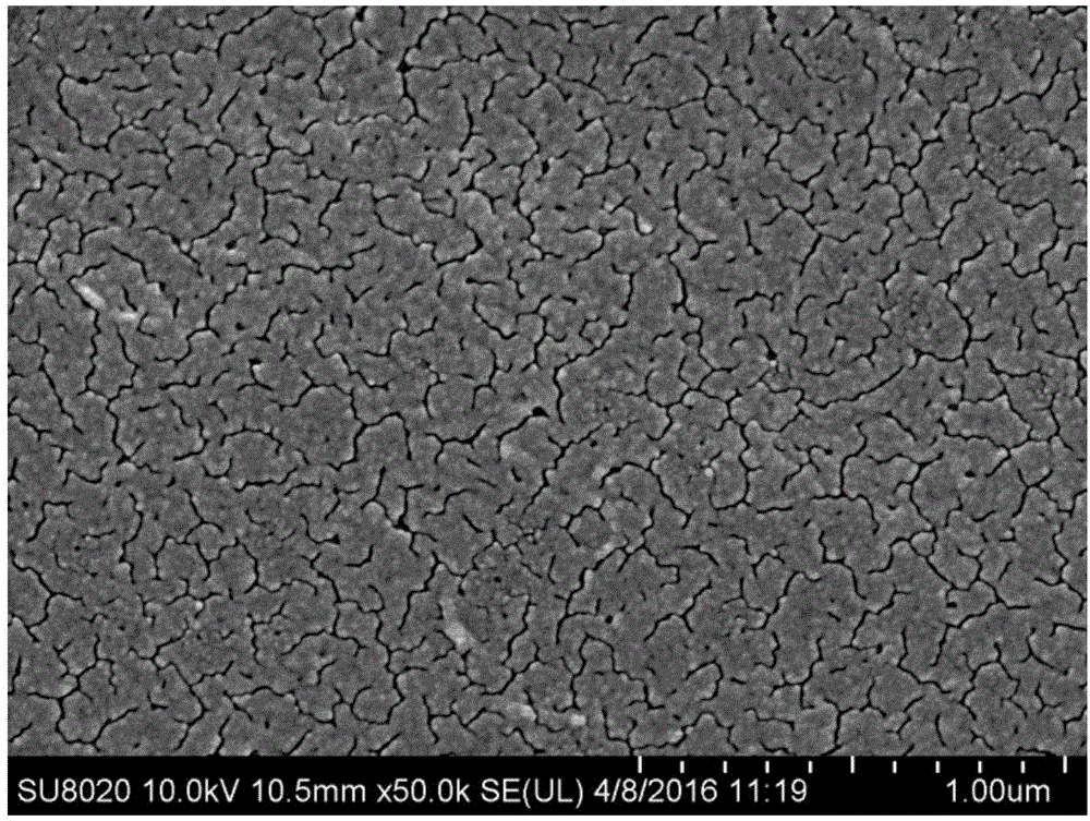 Method for preparing ultra-thin film through micro-phase diffusion control interface polymerization