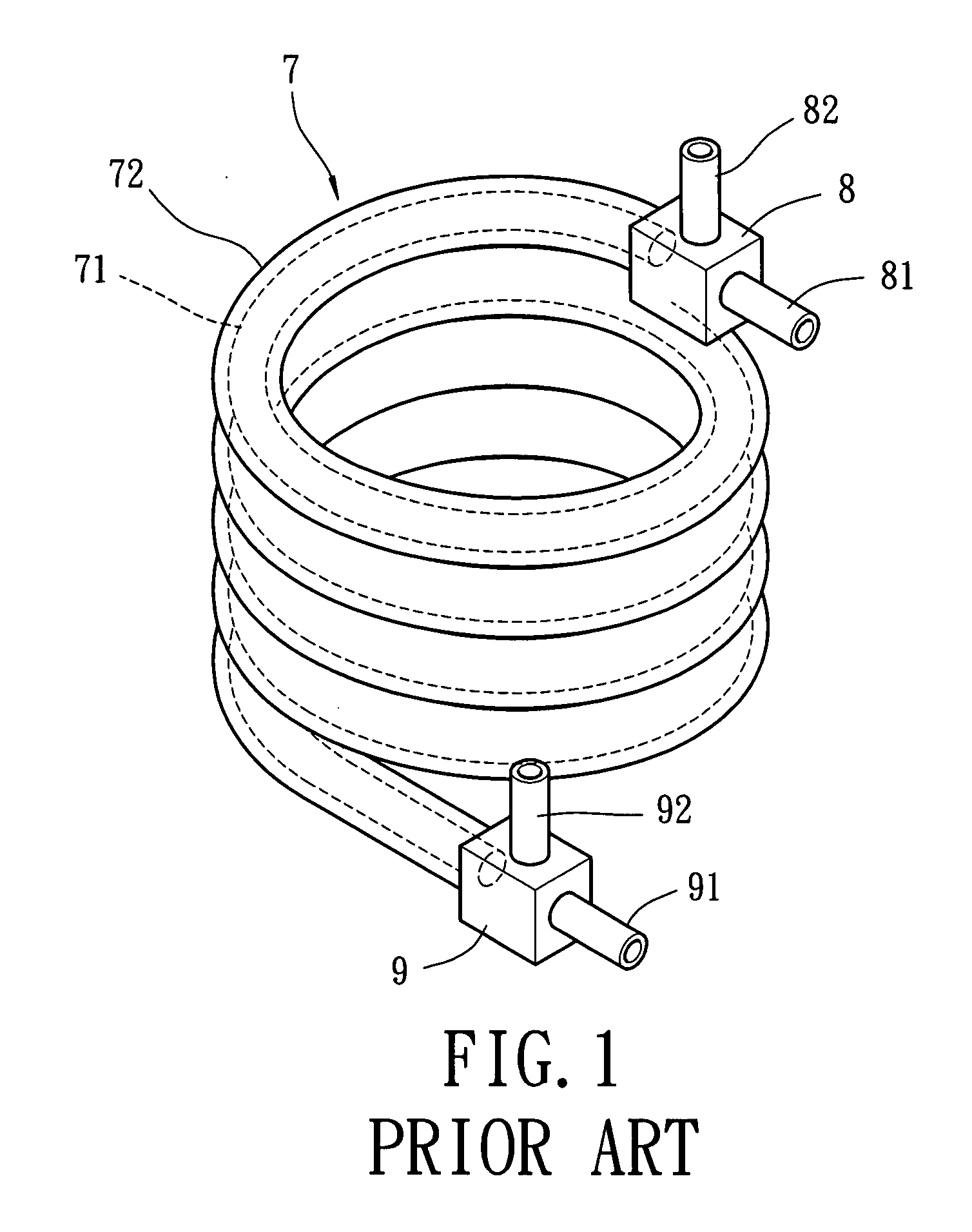 Cooling module applied for liquid containers