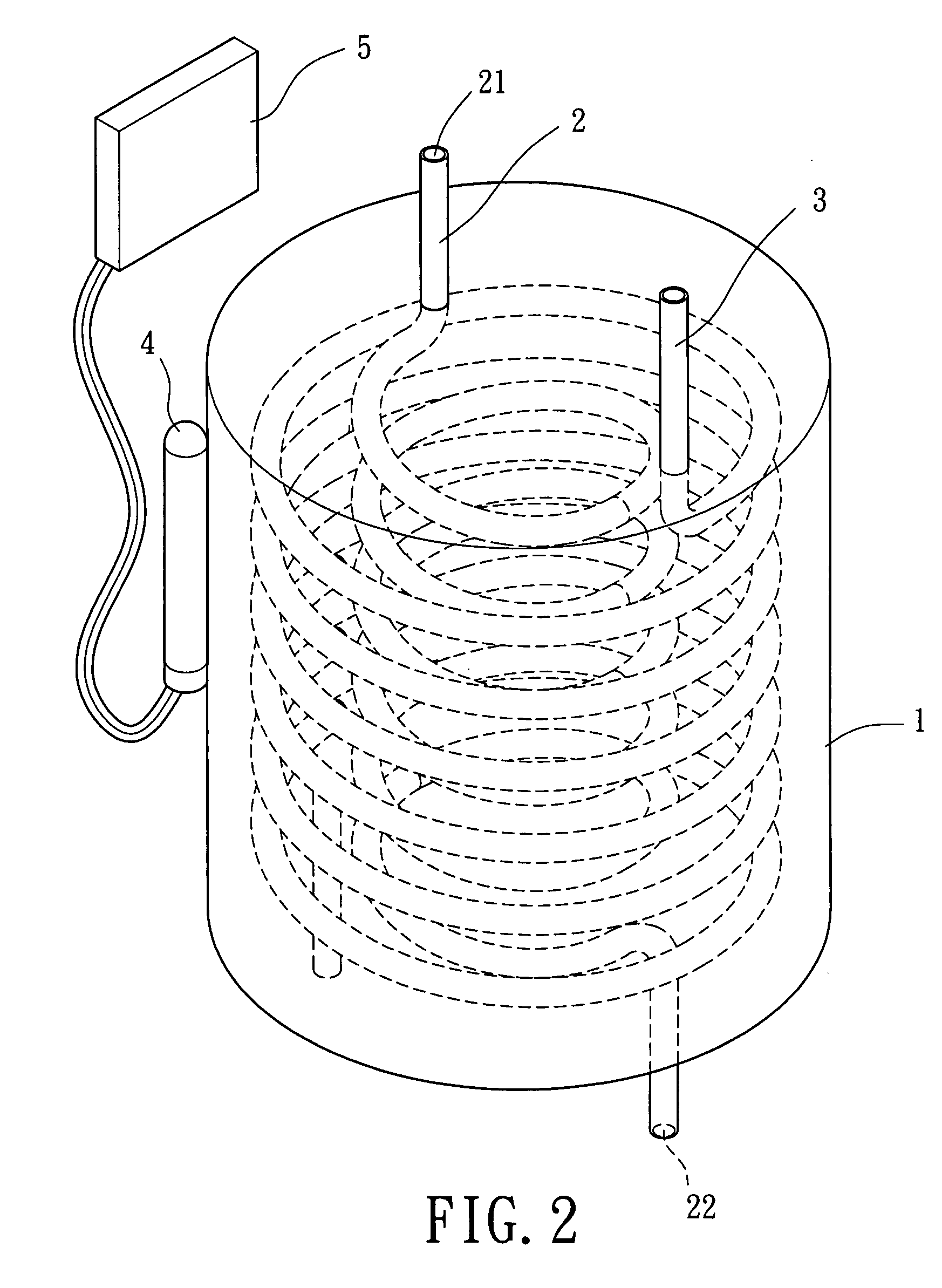 Cooling module applied for liquid containers