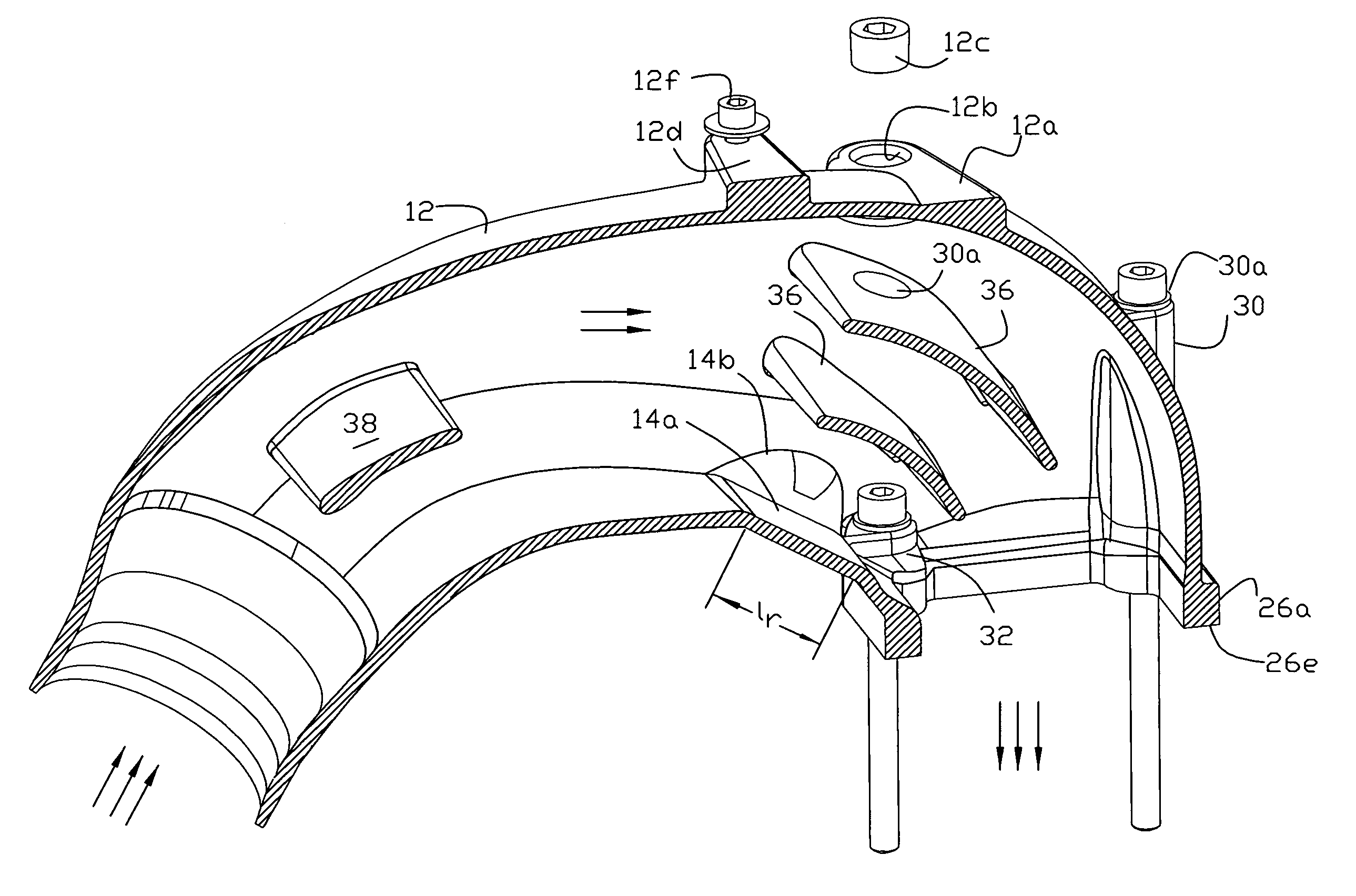 Air intake manifold for coupling the output of a compressor to the air intake of an internal combustion engine