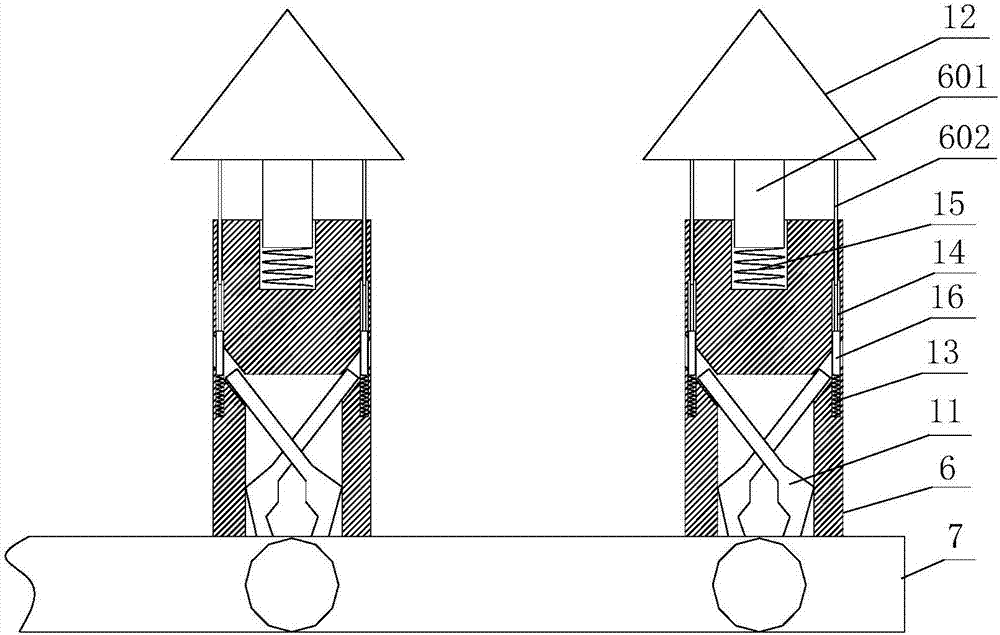 High-efficiency water-injection mud scraper