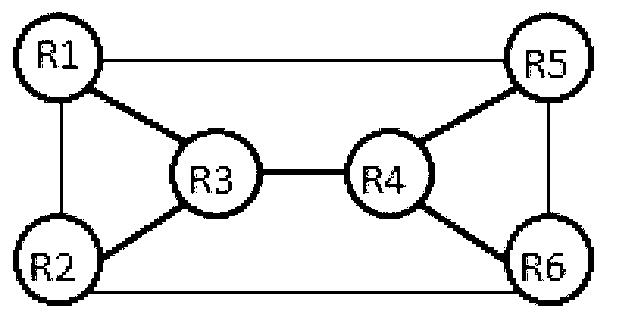 Shortest path tree and spanning tree combined energy-saving routing method