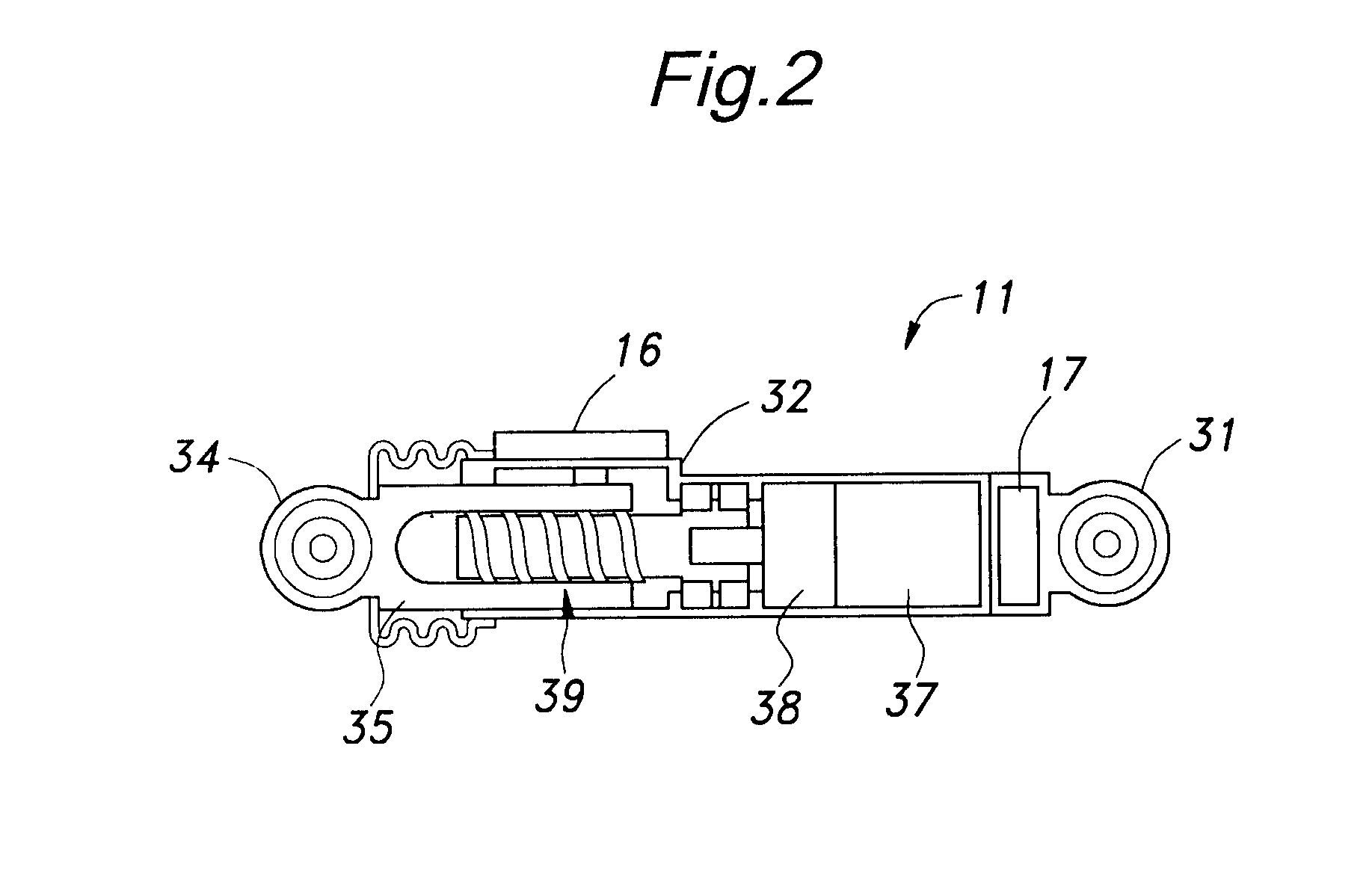 Rear wheel toe angle control device and method for calibrating a reference position of an electric actuator in a rear wheel toe angle control device