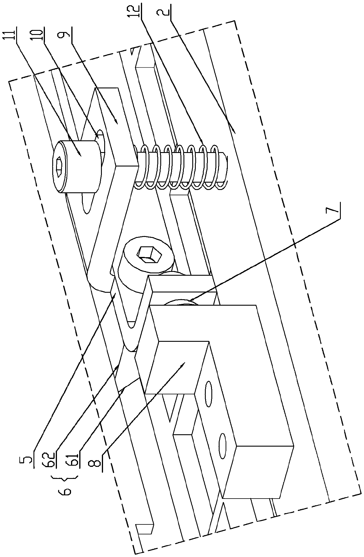 Empty tray recovery mechanism