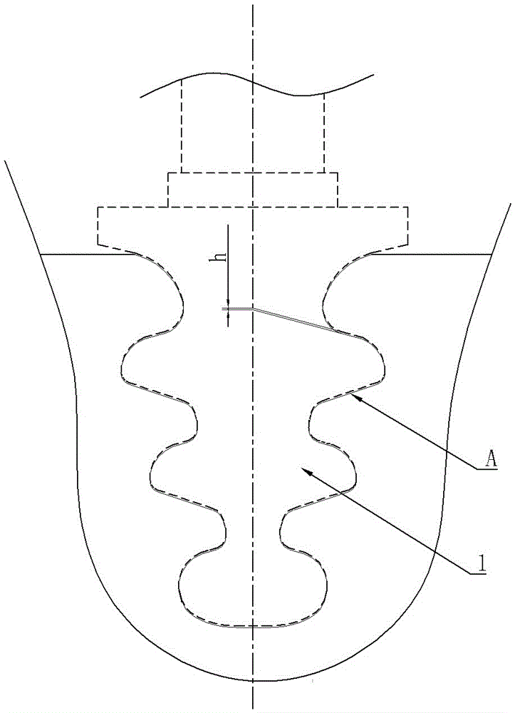 Correction processing method of fixture wheel groove profile for static-frequency detection