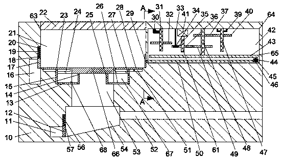 Ponding preventive water draining device with filtering function