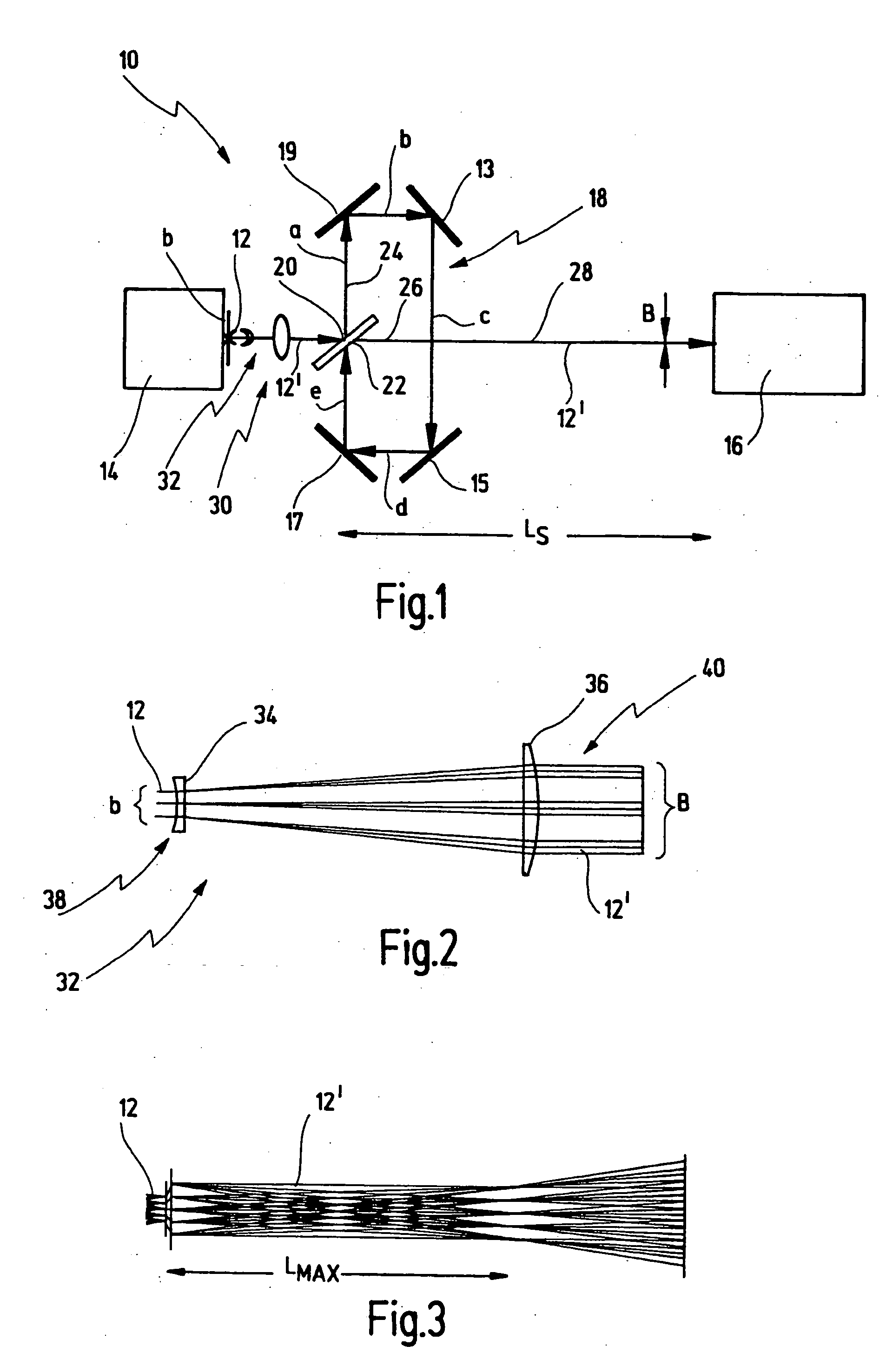 Method and optical arrangement for beam guiding of a light beam with beam delay