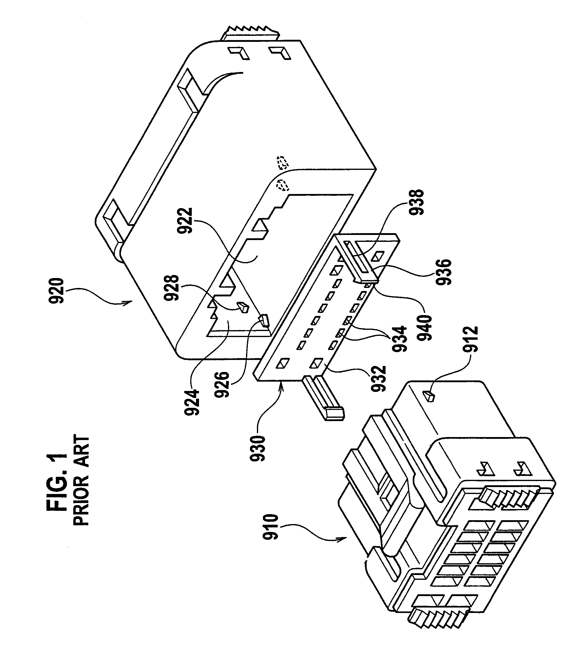 Lever type connector