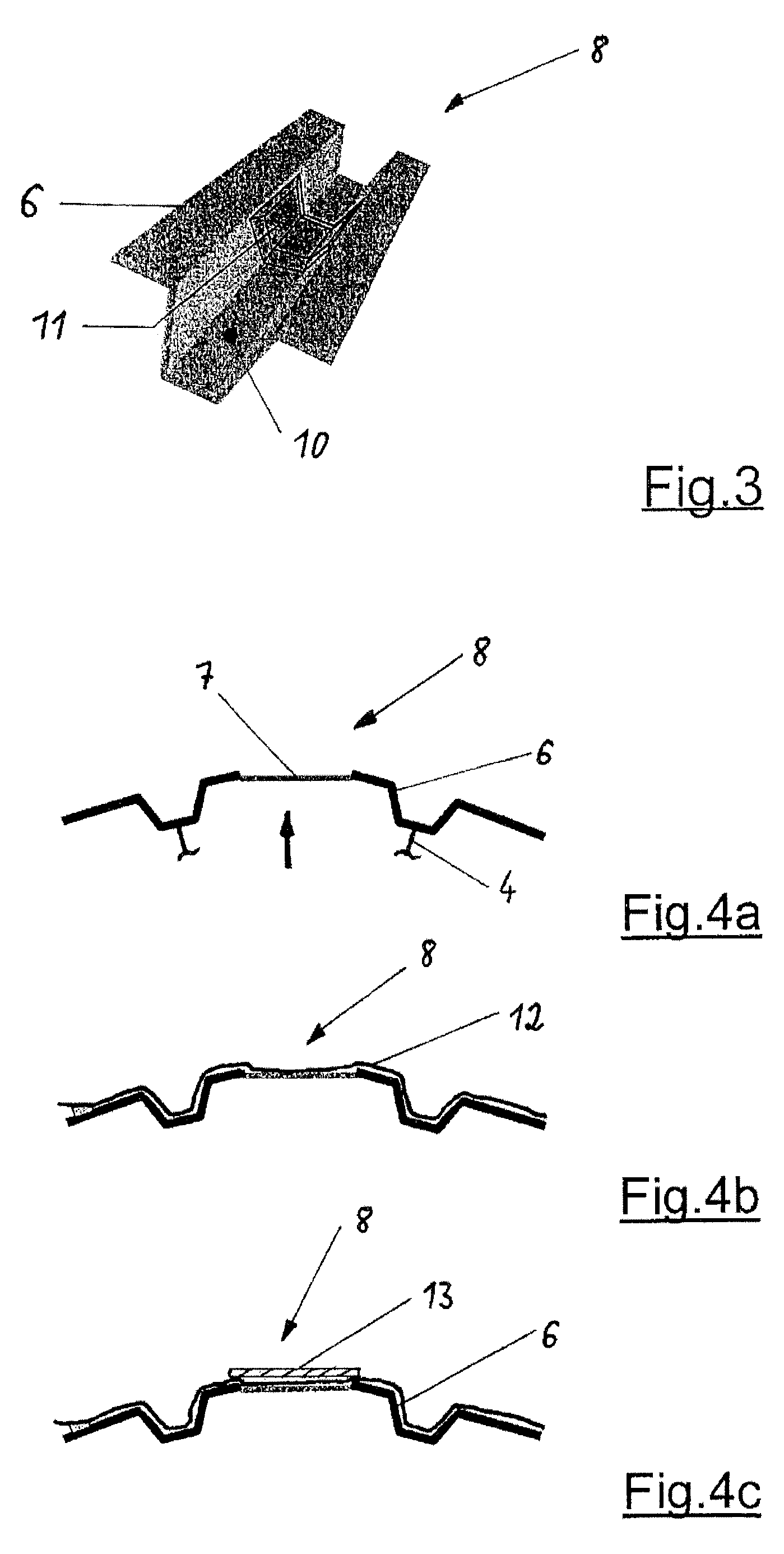Device and method for manufacturing a fiber-reinforced composite fuselage shell for an aircraft
