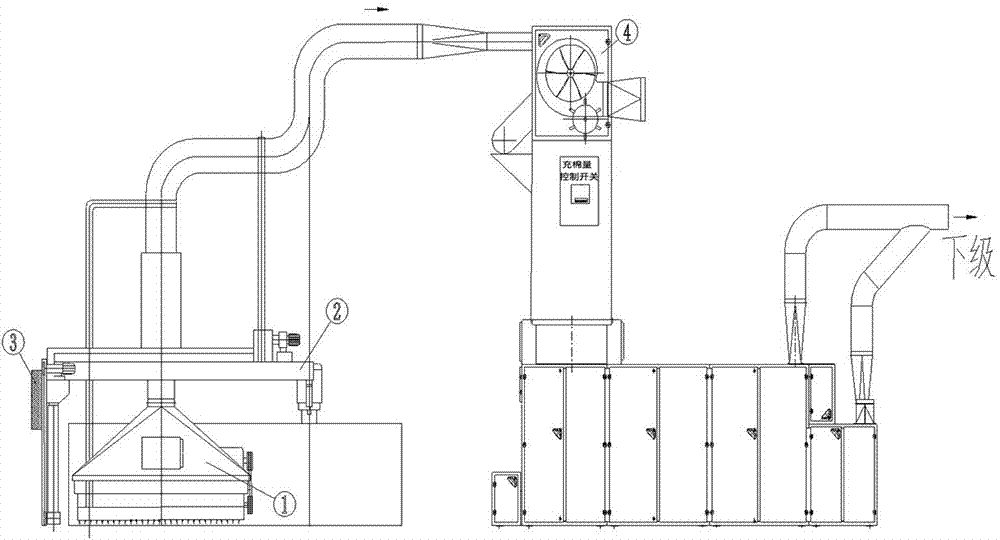 Control system of disc plucker