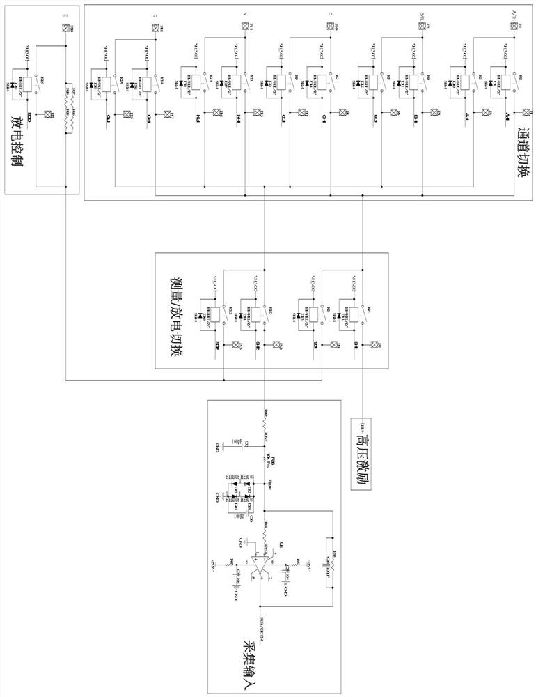 Insulation performance rapid one-key test system and method