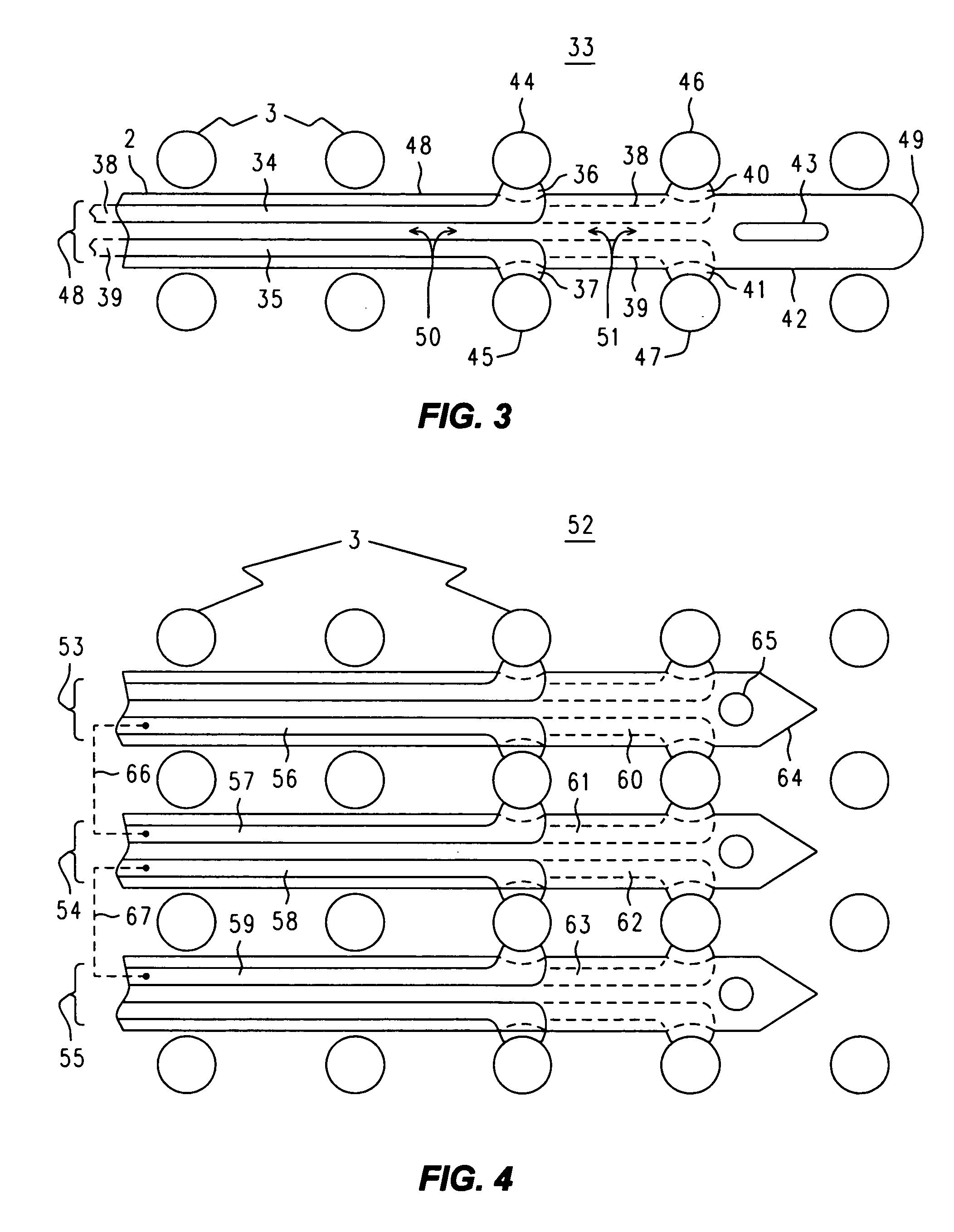 Method and apparatus for probing at arbitrary locations within an inaccessible array of leads the solder balls or pins actually connecting a VLSI IC package to a substrate or socket