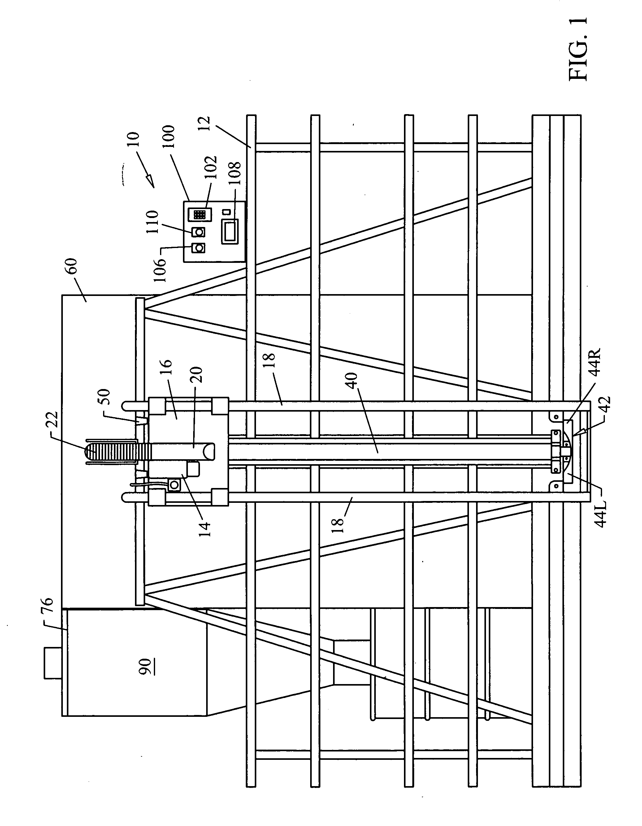 Improved dust collection for panel saw