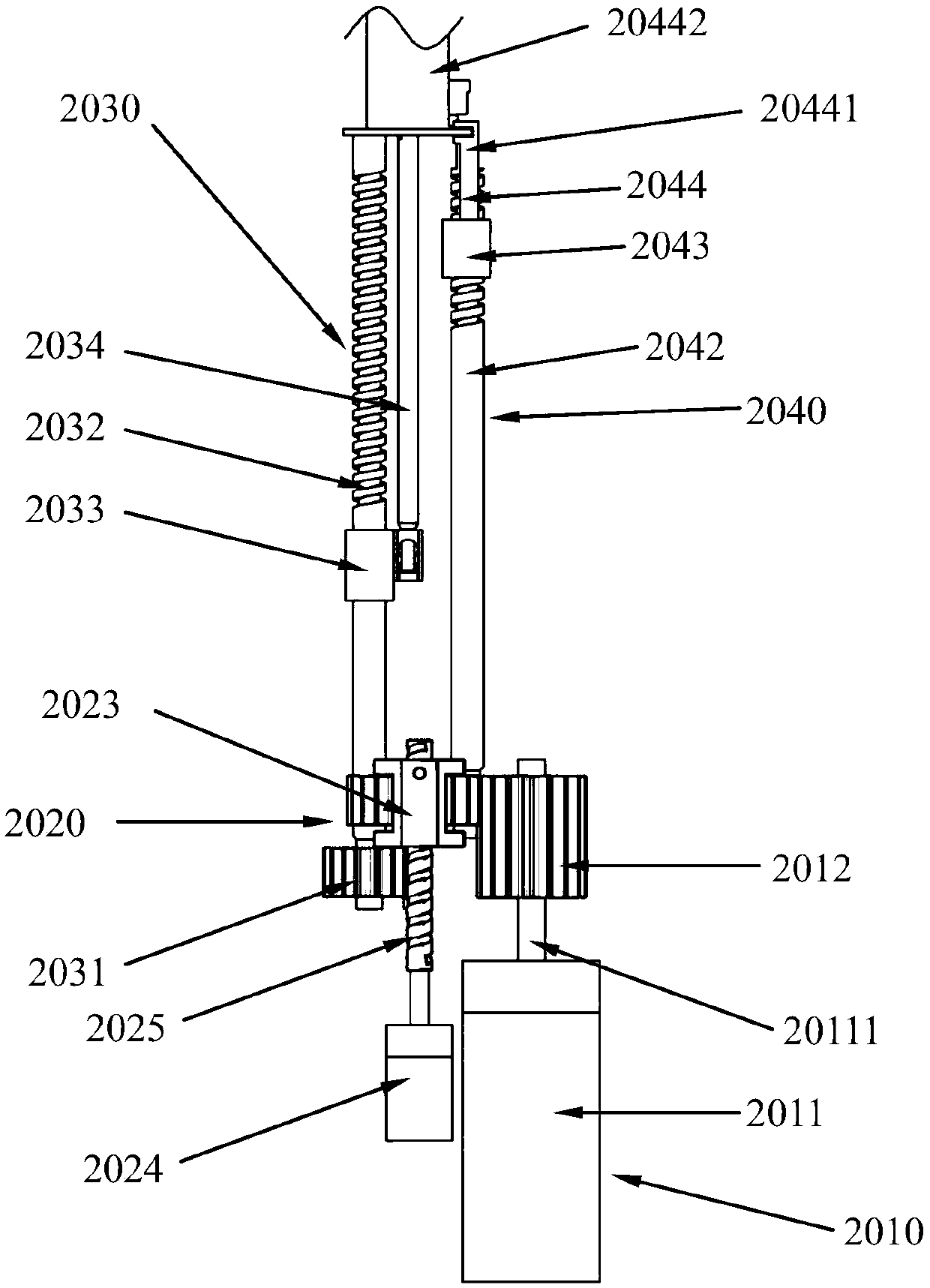 Handheld assembly of electric surgical instrument and electric surgical instrument