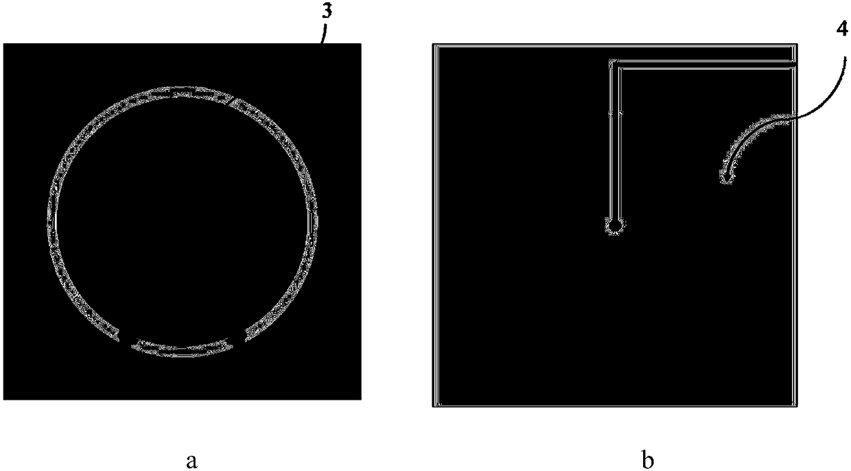 Monolayer reflective and transmissive bidirectional beam scanning antenna