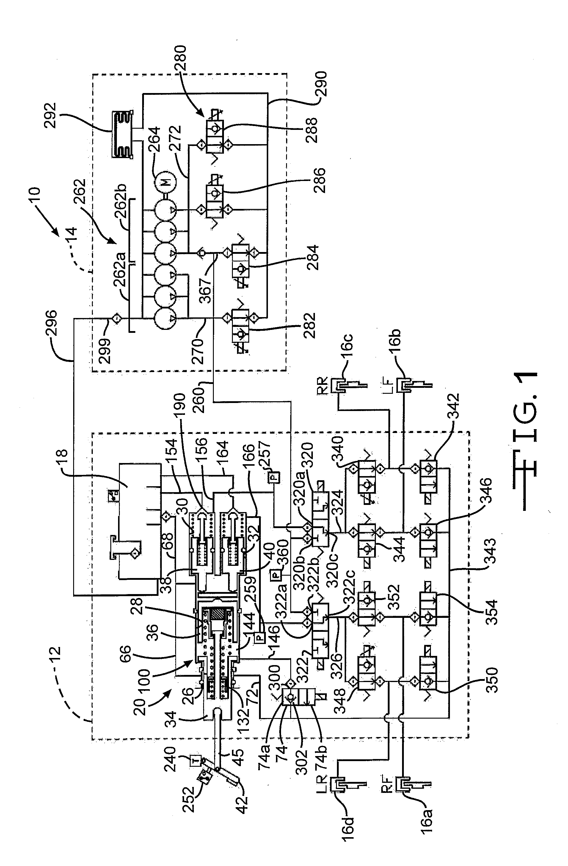 Hydraulic brake system with controlled boost