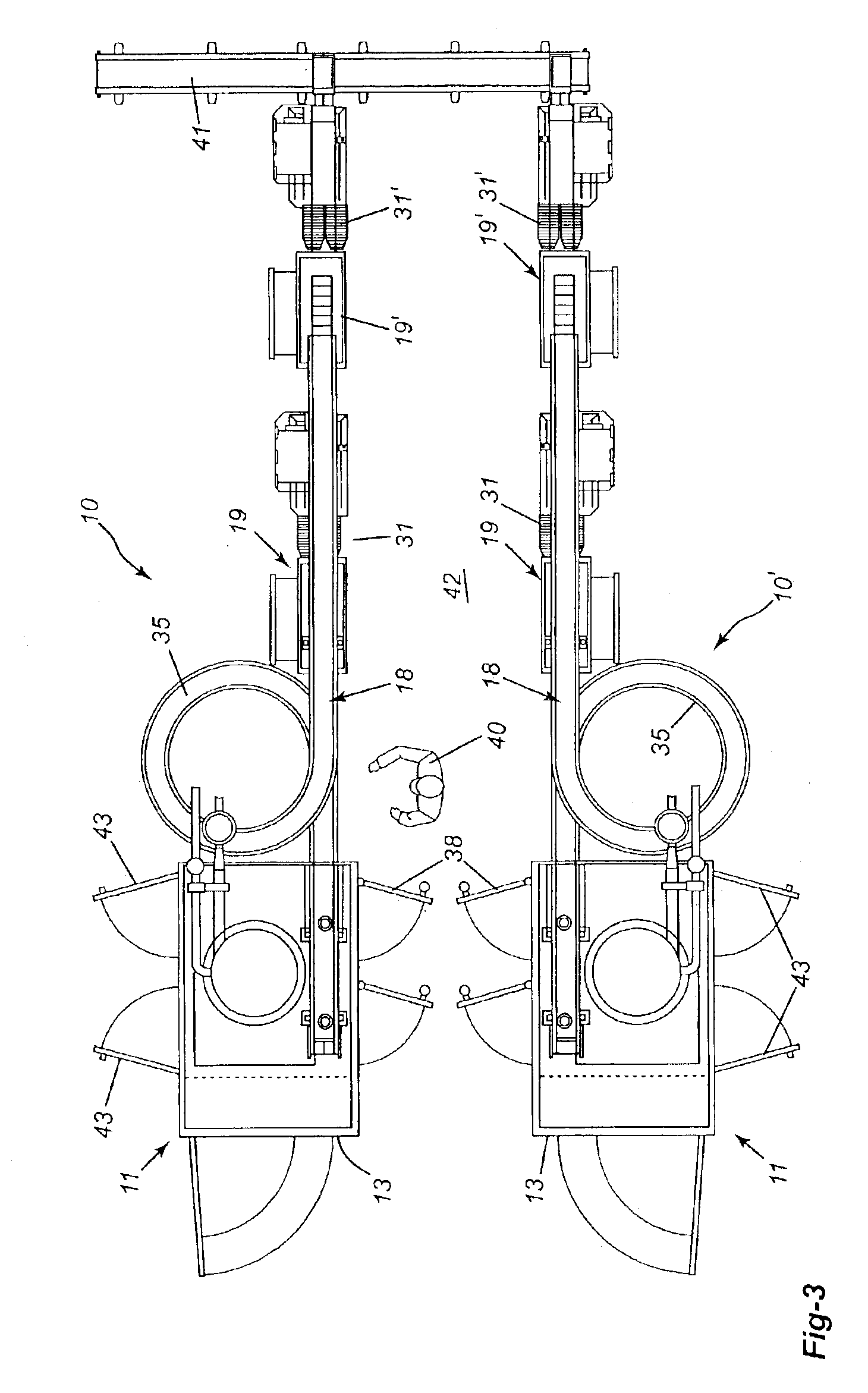 High speed bagging system and method