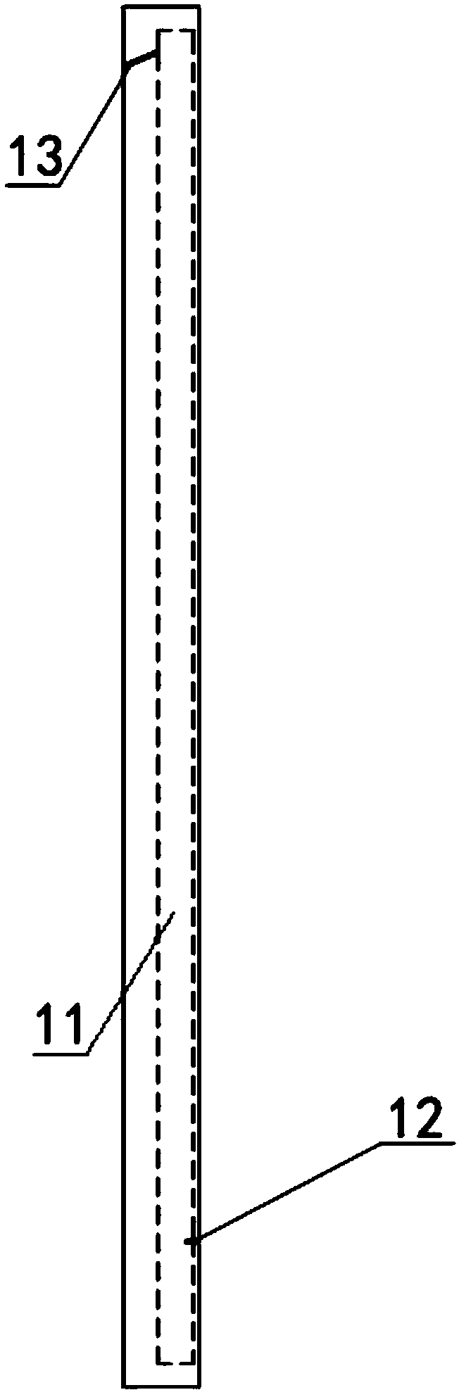 Assembly type wall with ventilation and air exchange functions and application thereof