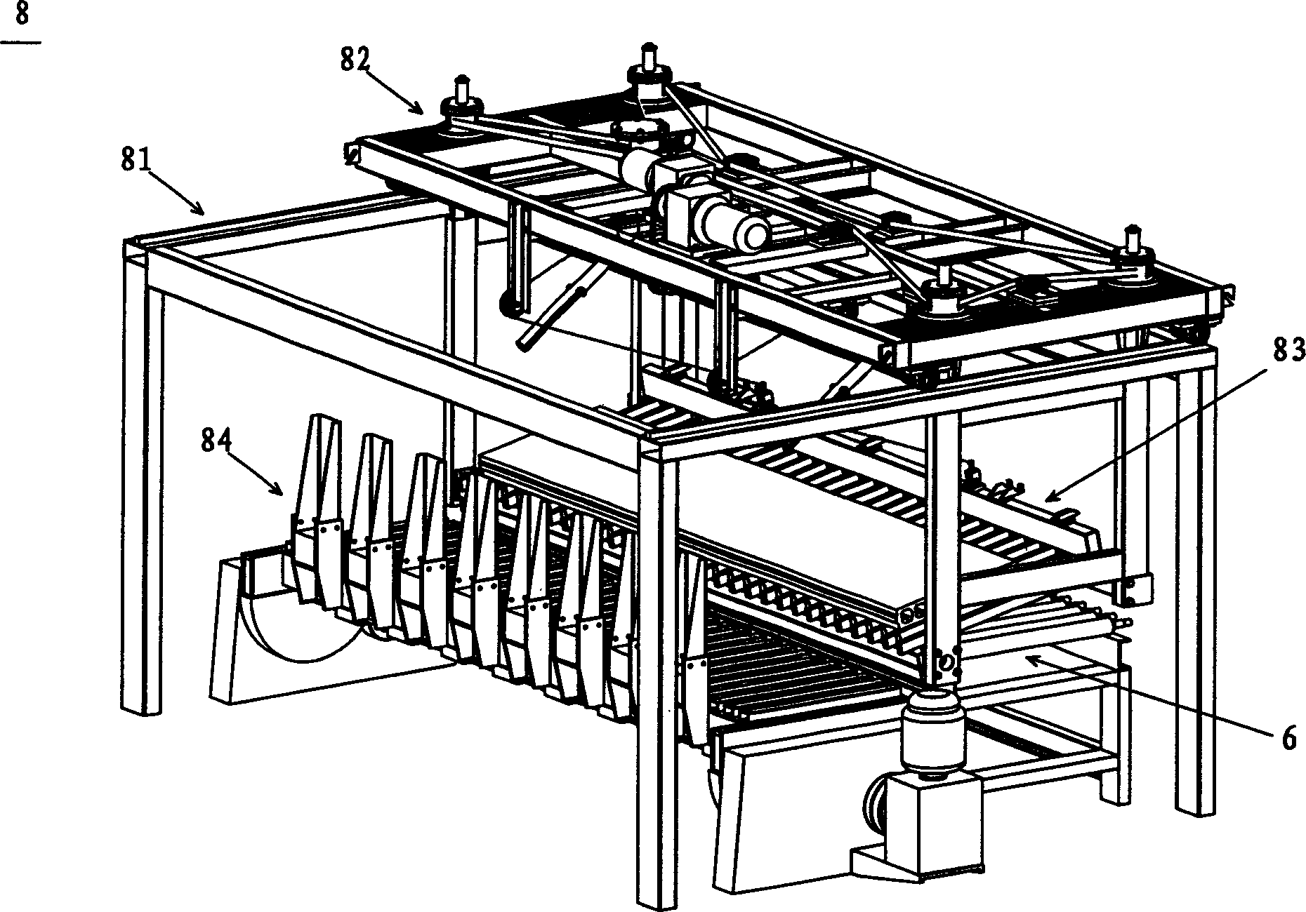 Automatic non-supporting board manufacture and system of light batten