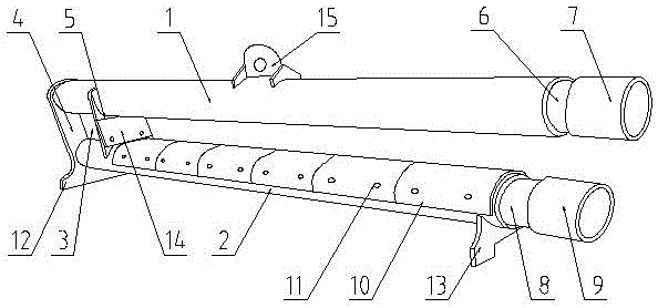 Tool for hoisting single segment of cylinder body