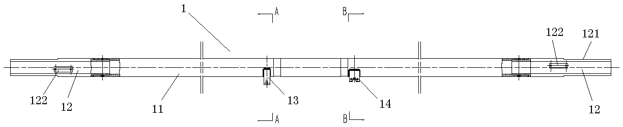 Conductive tube positioning tool and conductive tube processing method