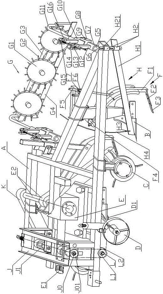 Deep scarification rotary plow