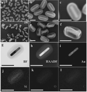 A flexible mesoporous organosilicon nanorod and its preparation method and application