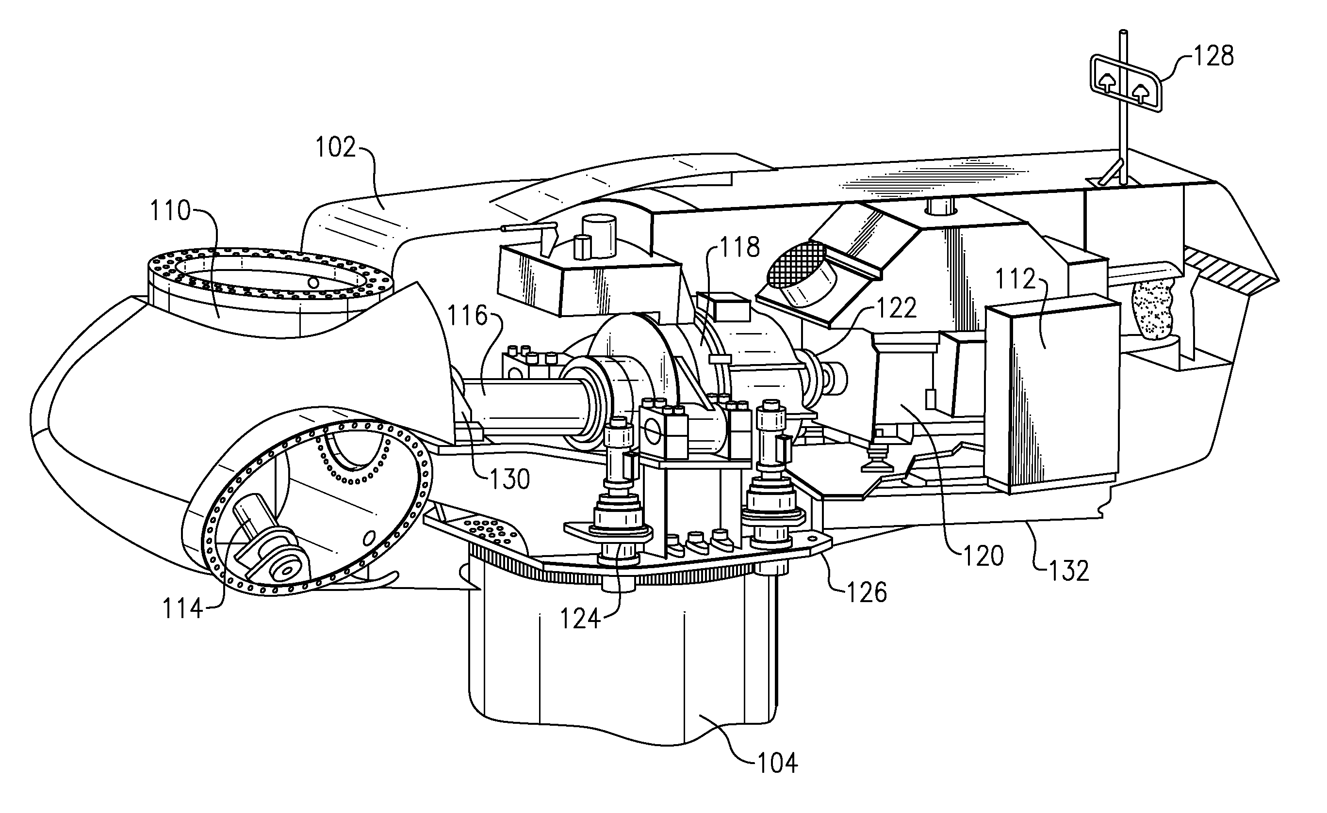 Apparatus and method for reducing asymmetric rotor loads in wind turbines during shutdown